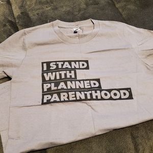 Grey Planned Parenthood Tee - XS/S